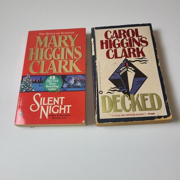 Mary Higgins Clark & Carol Higgins Clark Mystery Paperback Books Beach Reading - Picture 1 of 12